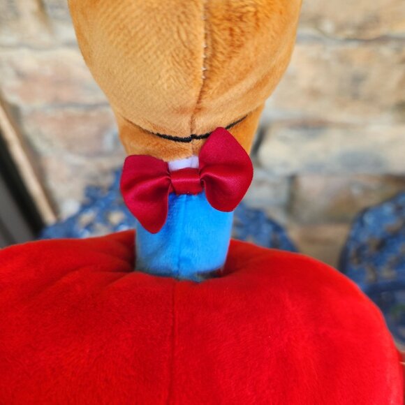 Richard Scarrys Busy Town "Lowly Worm" in an Apple by Kohls Cares 14" H - Picture 7 of 8